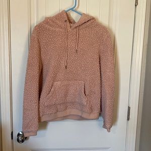Pink Fleece Hoodie